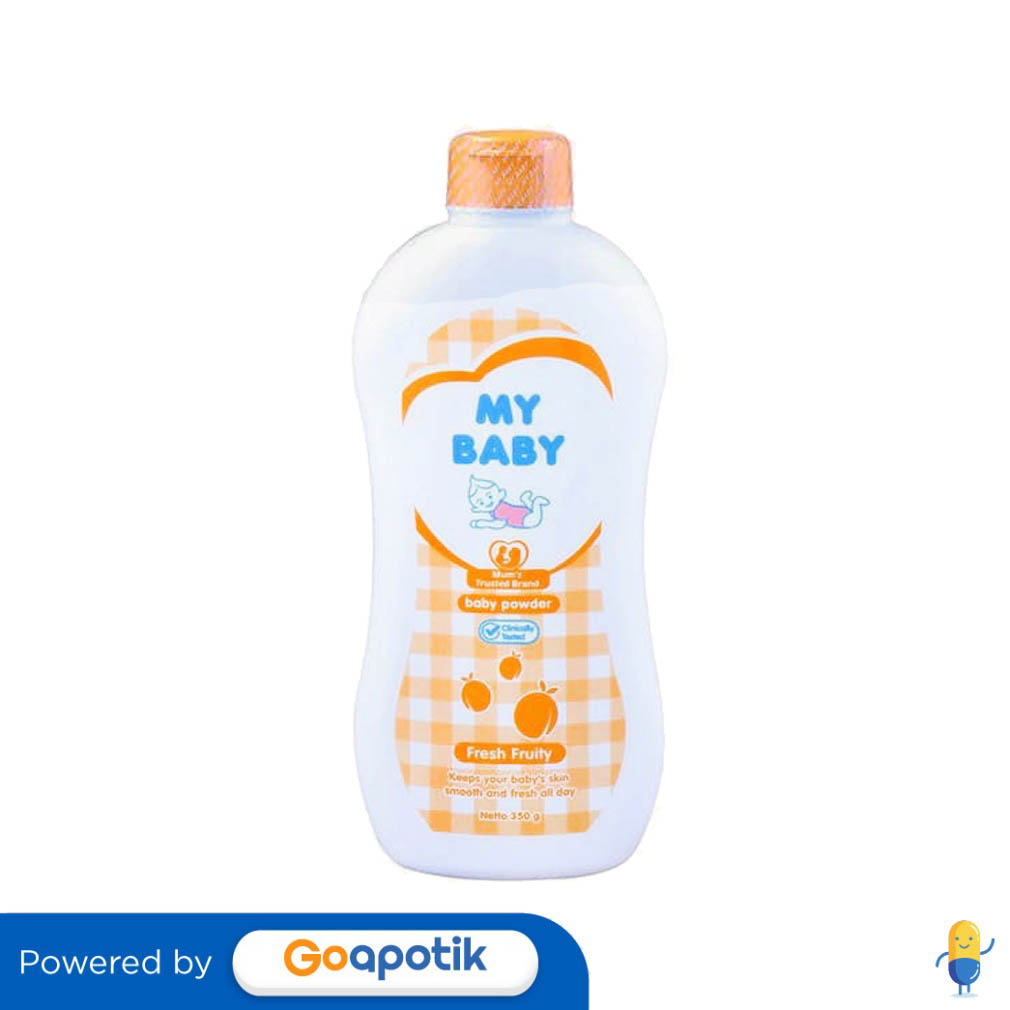 MY BABY POWDER FRESH FRUITY 350 GRAM - Kegunaan, Efek Samping, Dosis ...