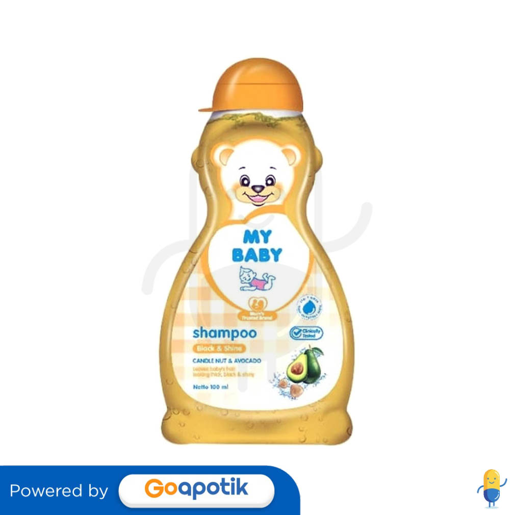 MY BABY SHAMPOO BLACK & SHINE 100 ML BOTOL Kegunaan, Efek Samping