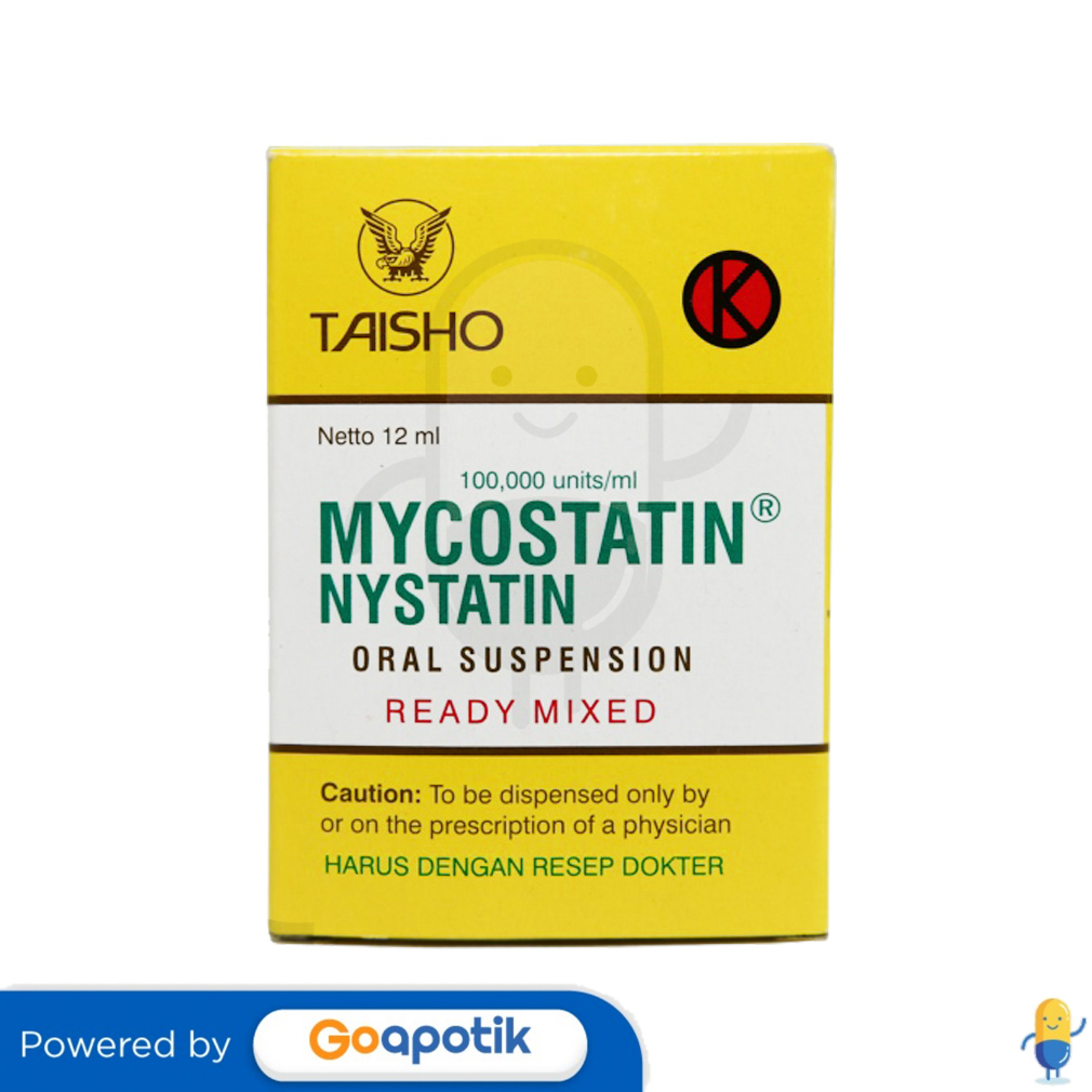 MYCOSTATIN ORAL DROP ML SUSPENSI Kegunaan Efek Samping Dosis Dan Aturan Pakai