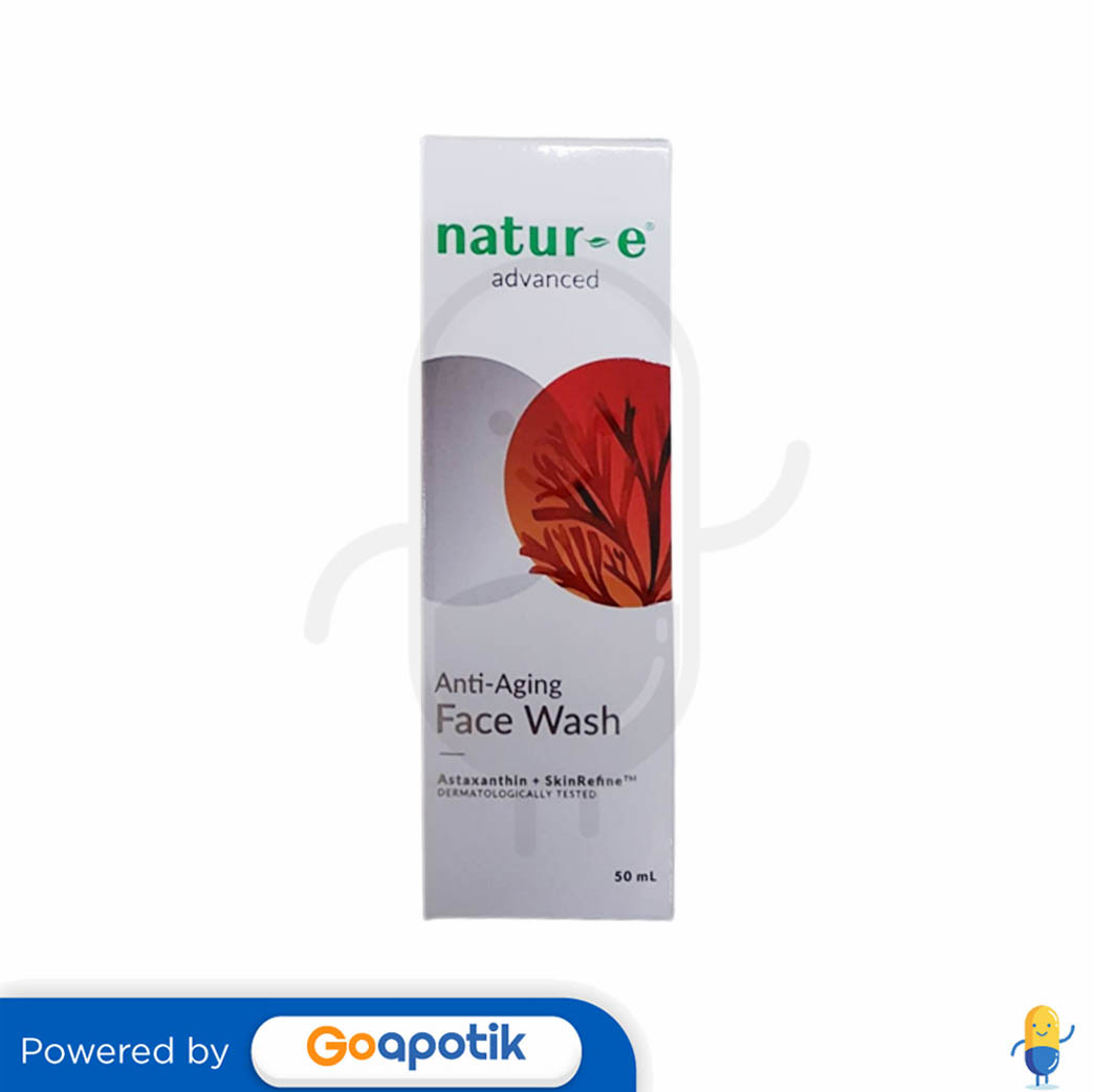 NATURE ADVANCED ANTI AGING FACE WASH 50 ML Kegunaan, Efek Samping