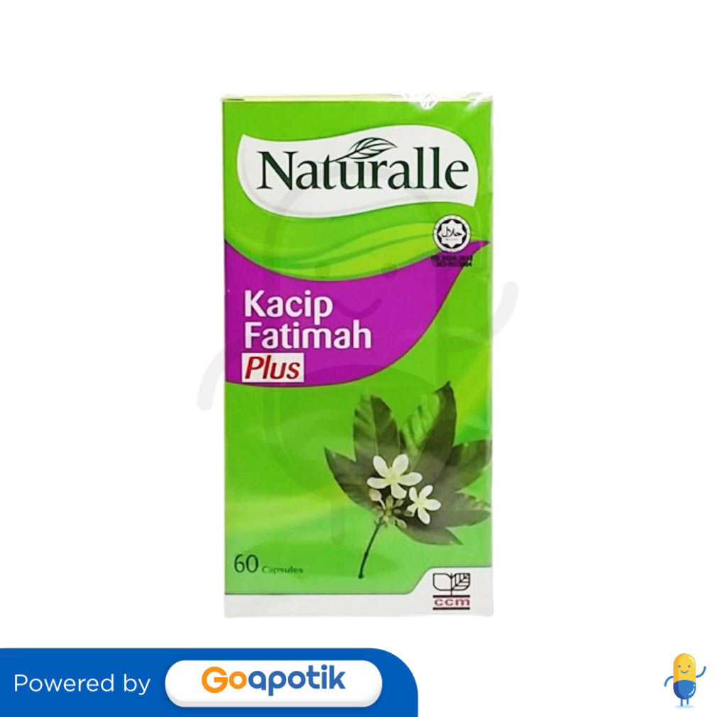 Ulasan Produk NATURALLE KACIP FATIMAH PLUS BOTOL 60 KAPSUL