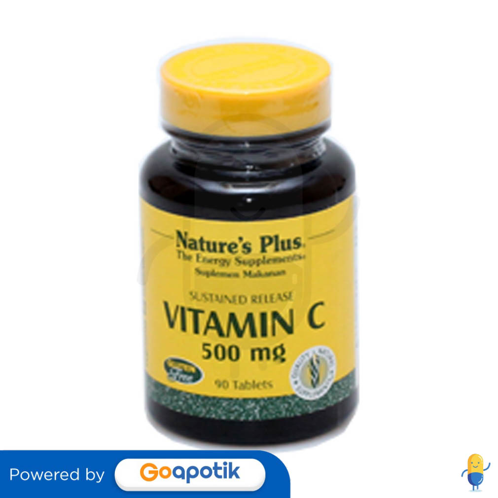 NATURE'S PLUS VITAMIN C BOX 90 TABLET - Kegunaan, Efek Samping, Dosis ...