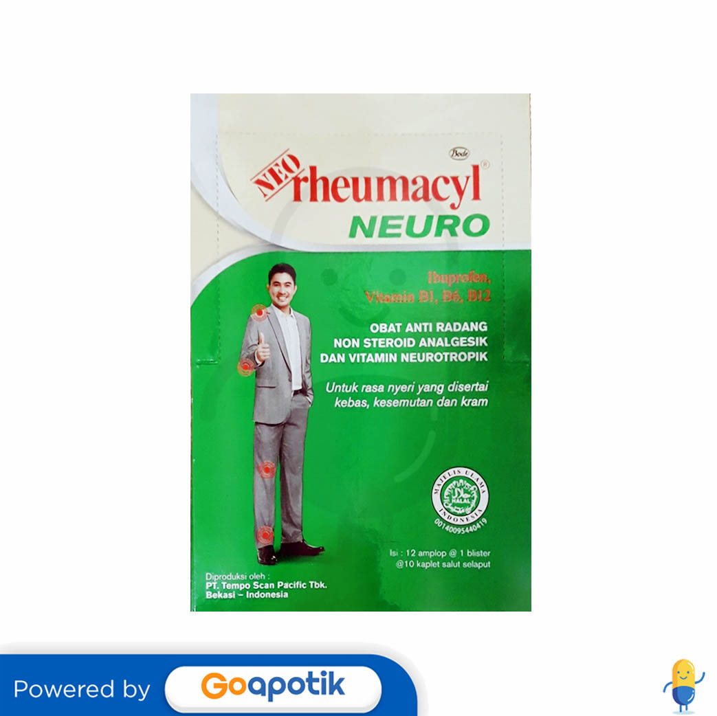 Ulasan Produk Neo Rheumacyl Neuro Box Kaplet