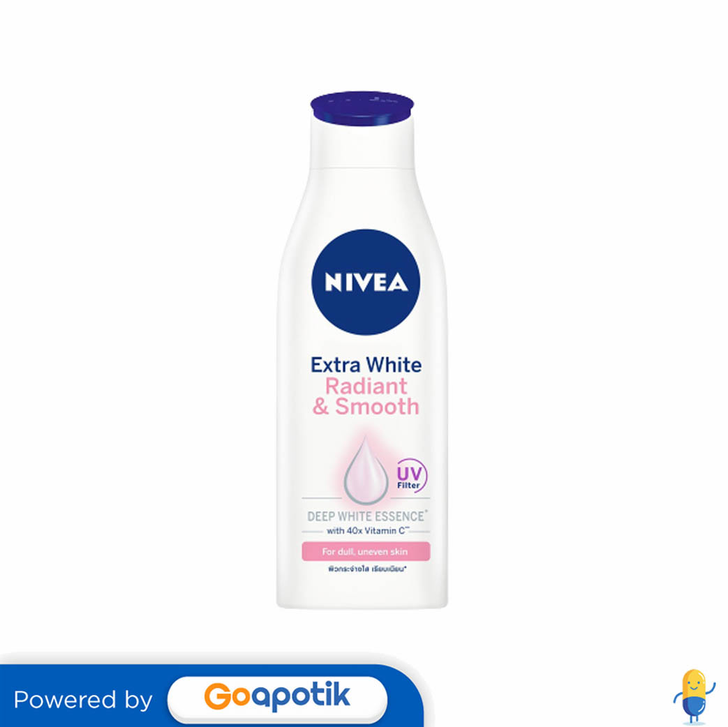 Nivea Extra White Radiant Smooth Body Lotion Ml Botol Kegunaan Efek Samping Dosis Dan