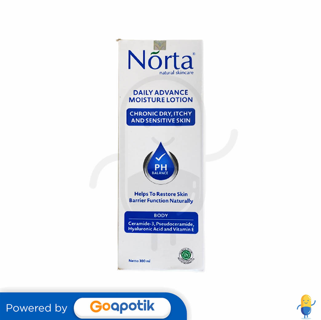 NORTA DAILY ADVANCE MOISTURE LOTION DRY, ITCHY & SENSITIVE SKIN 300ML