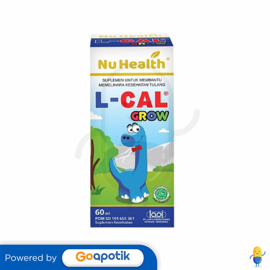 NU HEALTH LCAL GROW 60 ML Kegunaan, Efek Samping, Dosis dan Aturan Pakai