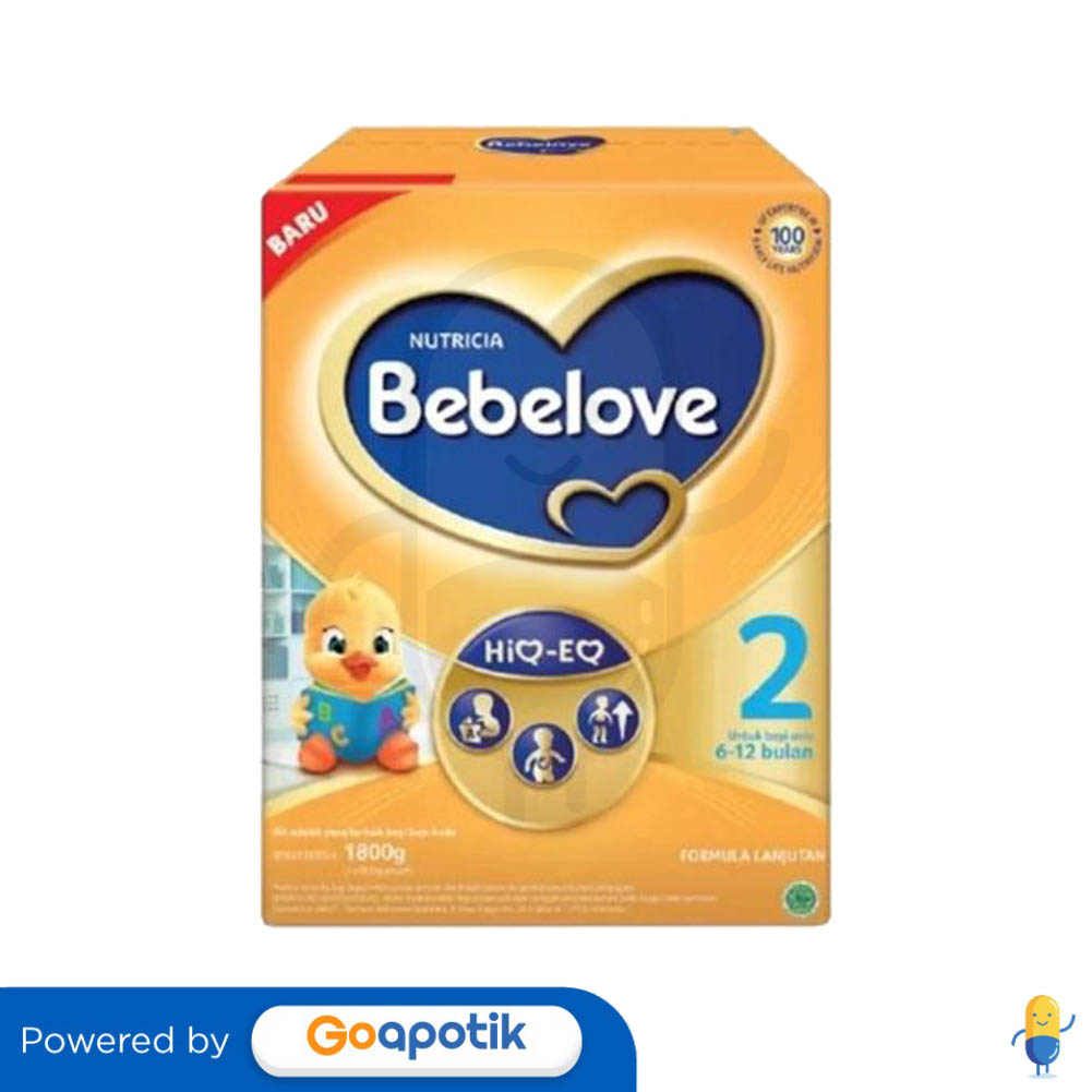 NUTRICIA BEBELOVE 2 USIA 6 12 BULAN 1800 GRAM BOX Kegunaan Efek nutricia-bebelove-2-usia-6-12-bulan-1800-gram-box-kegunaan-efek