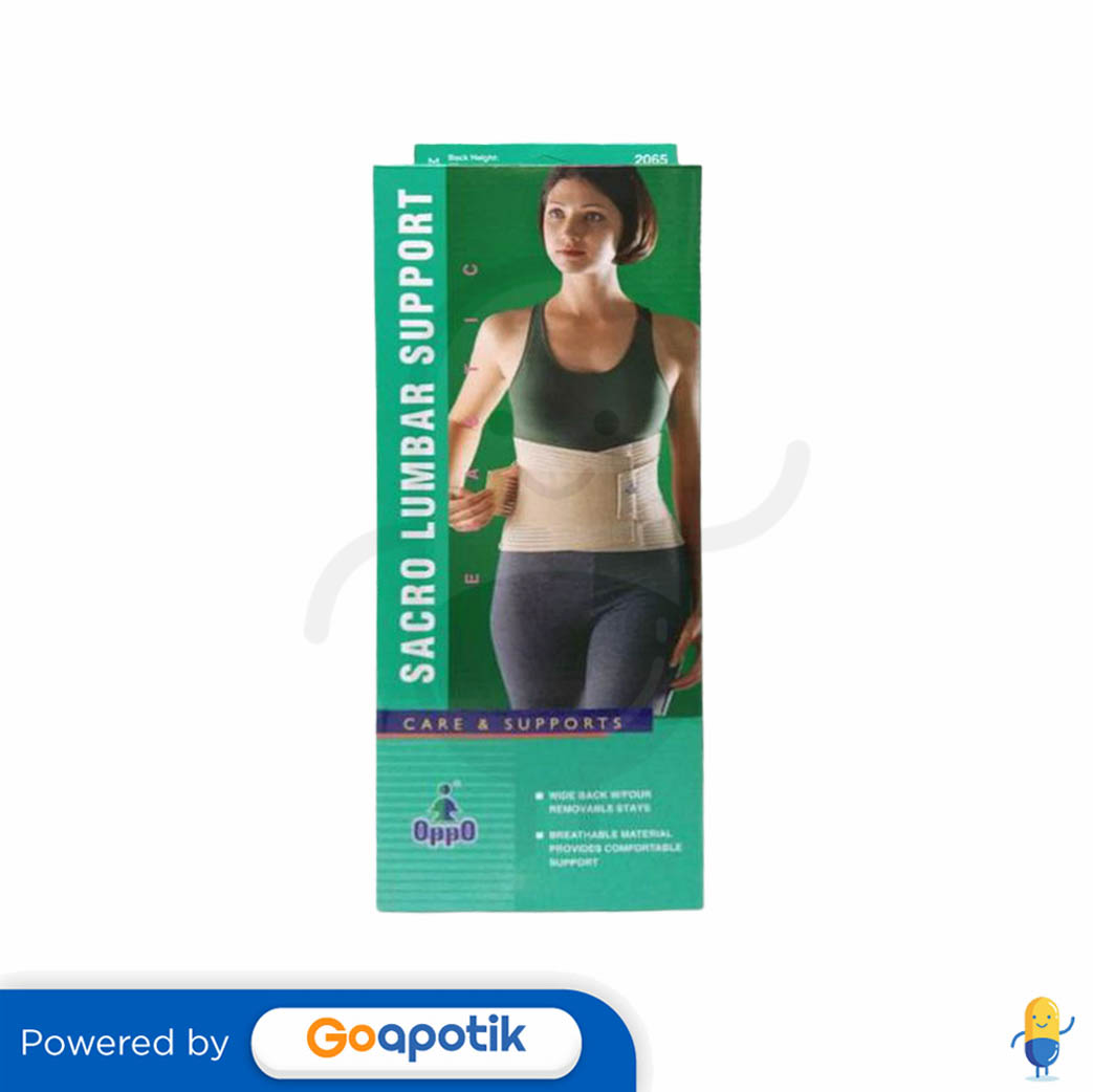 OPPO 2065 SACRO LUMBAR SUPPORT SIZE M Kegunaan, Efek Samping, Dosis