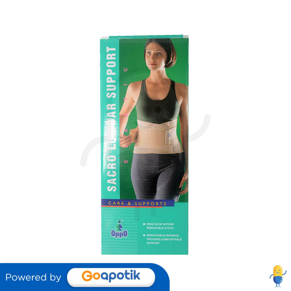 OPPO SACRO LUMBAR SUPPORT 2065 SIZE XL Kegunaan, Efek Samping, Dosis