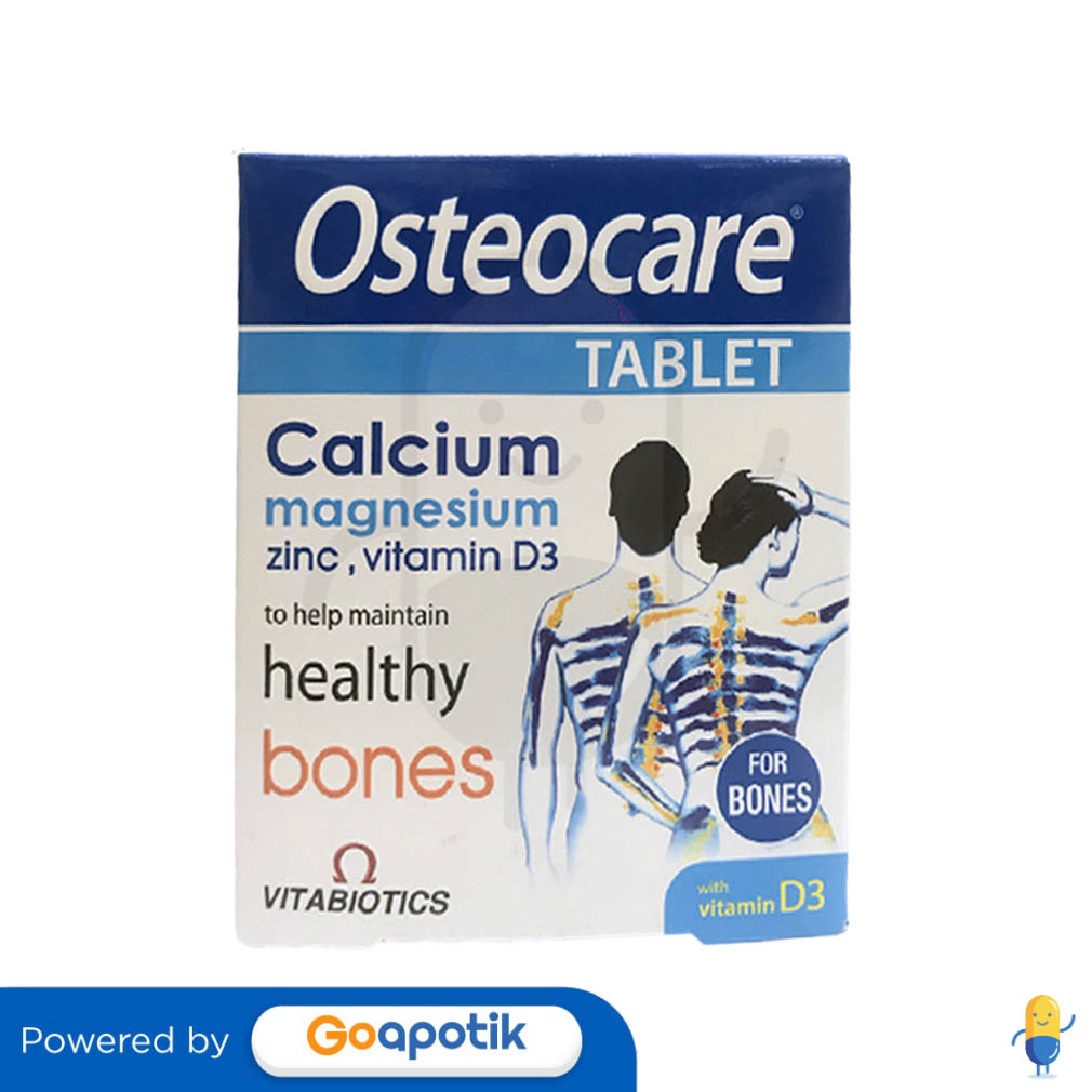 OSTEOCARE BOX ISI 30 TABLET Kegunaan, Efek Samping, Dosis dan Aturan