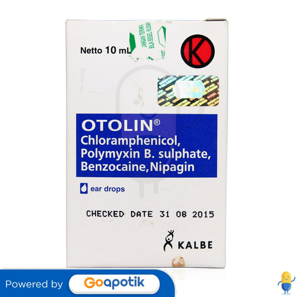 OTOLIN EAR DROP 10 ML Kegunaan, Efek Samping, Dosis dan Aturan Pakai