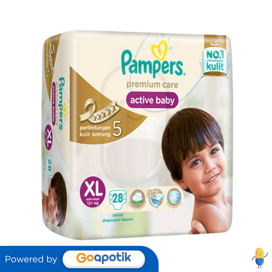 PAMPERS PREMIUM CARE POPOK PEREKAT UKURAN XL BOX 28 PCS - Kegunaan ...