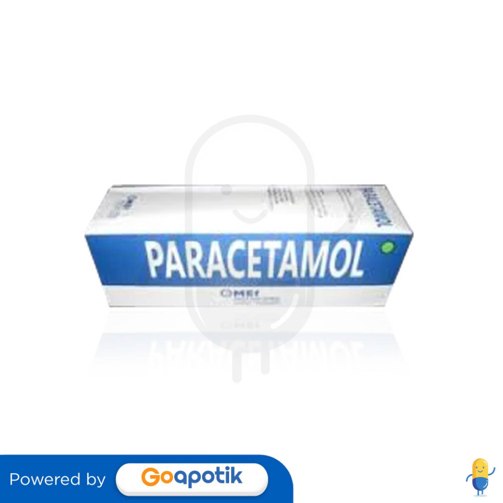 PARACETAMOL MEF 500 MG BOX 100 TABLET Kegunaan, Efek Samping, Dosis