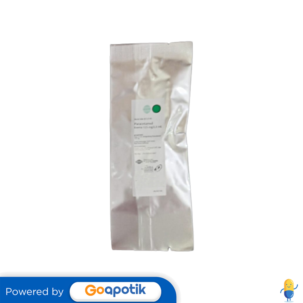 PARACETAMOL NOVELL 125 MG/2.5 ML RECTAL TUBE Kegunaan, Efek Samping