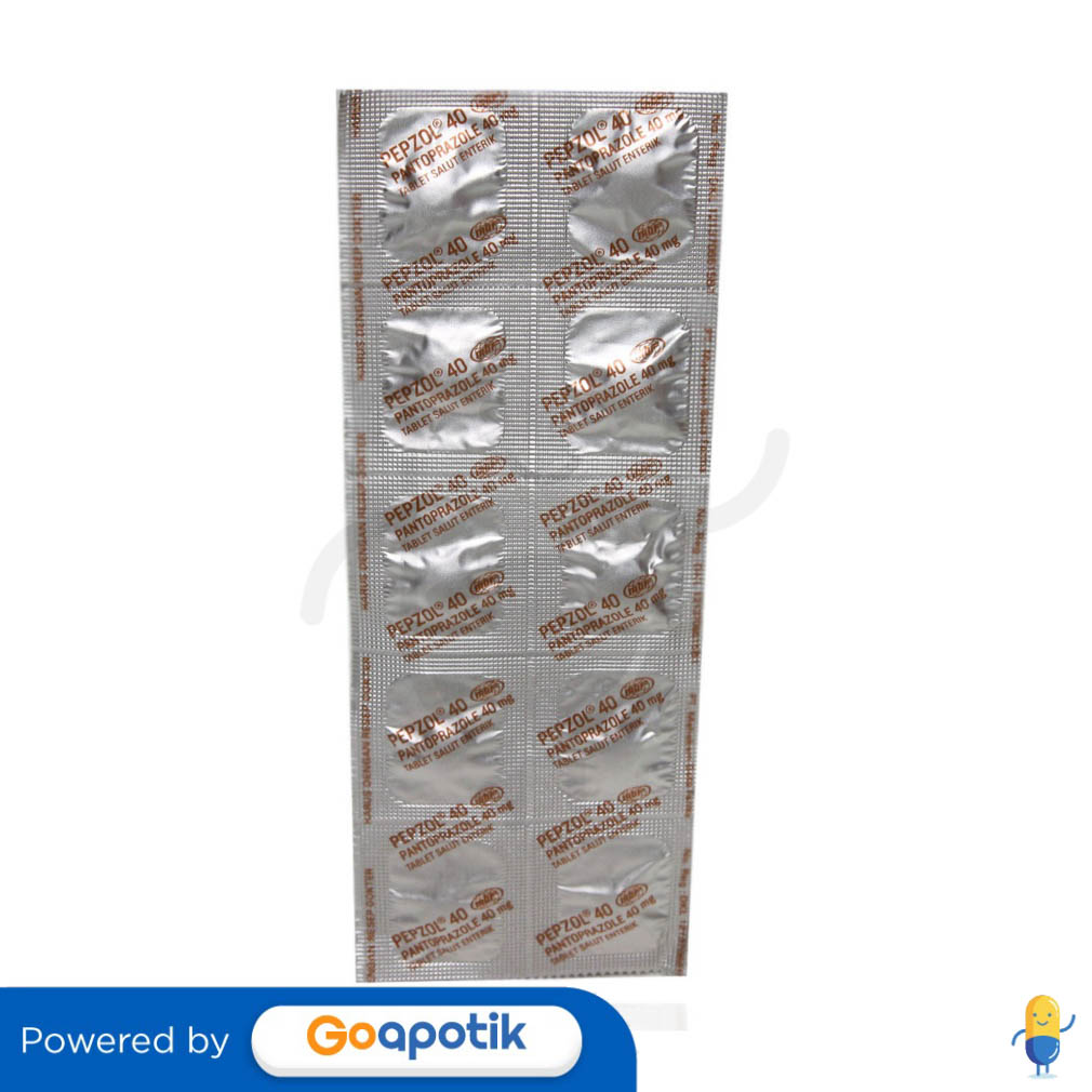 Ulasan Produk PEPZOL 40 MG TABLET