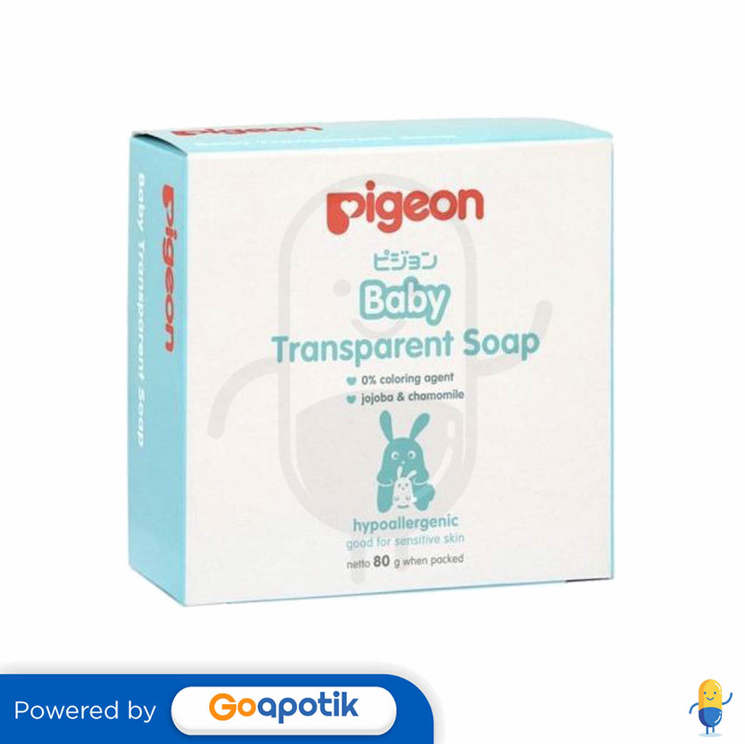 Pigeon store transparent soap