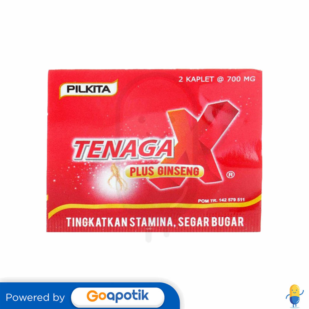 PIL KITA TENAGA X STRIP 2 TABLET - Kegunaan, Efek Samping, Dosis dan ...