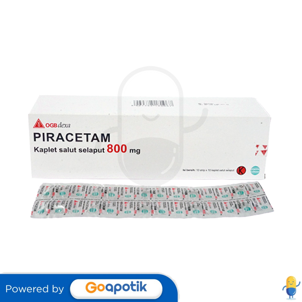 Ulasan Produk Piracetam Mg Ogb Dexa Medica Box Kaplet