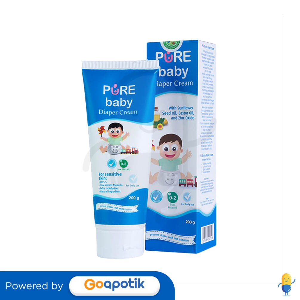 PURE BABY DIAPER CREAM 200 GRAM TUBE Kegunaan, Efek Samping, Dosis