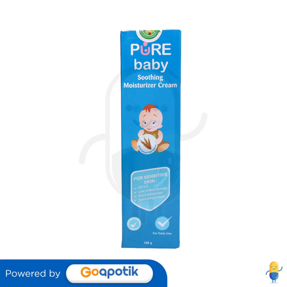PUREBABY SOOTHING MOIS CREAM 100 GRAM TUBE Kegunaan, Efek Samping