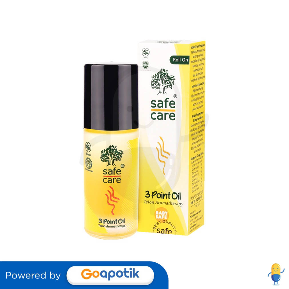 Ulasan Produk SAFE CARE 3 POINT OIL TELON 30ML ROLL ON