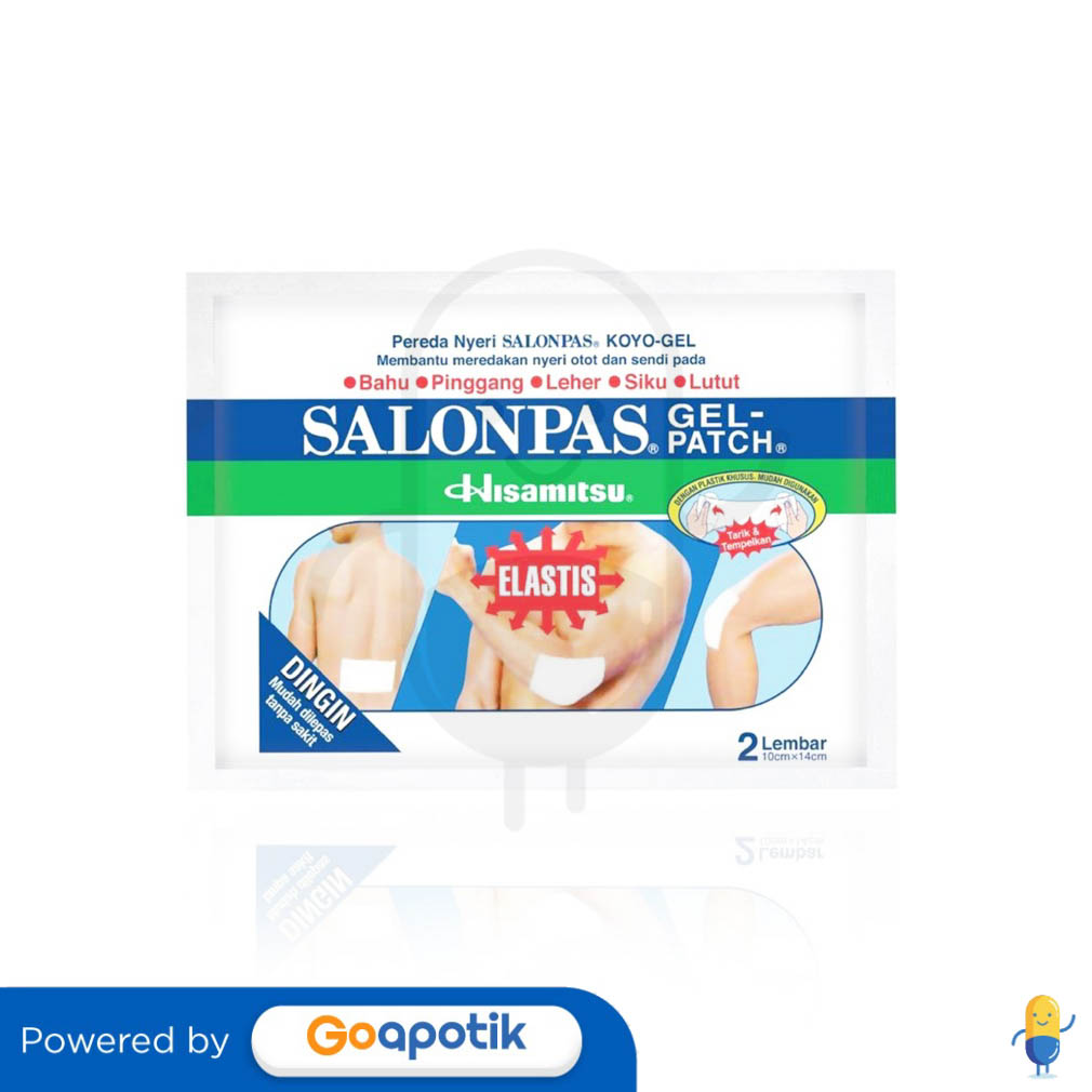 SALONPAS GEL PATCH SACHET 2 PCS - Kegunaan, Efek Samping, Dosis dan ...