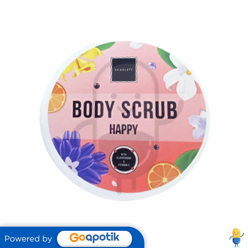 SCARLETT BODY SCRUB HAPPY 250 ML POT - Kegunaan, Efek Samping, Dosis ...