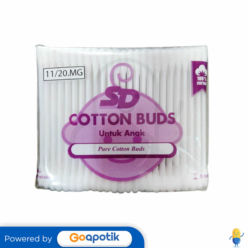 SD COTTON BUDS ANAK PACK 100 PCS Kegunaan, Efek Samping, Dosis dan