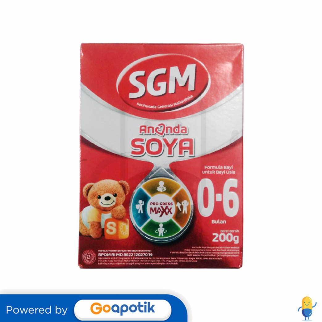 Daftar Penjual Untuk Produk SGM ANANDA SOYA FORMULA LANJUTAN BAYI USIA