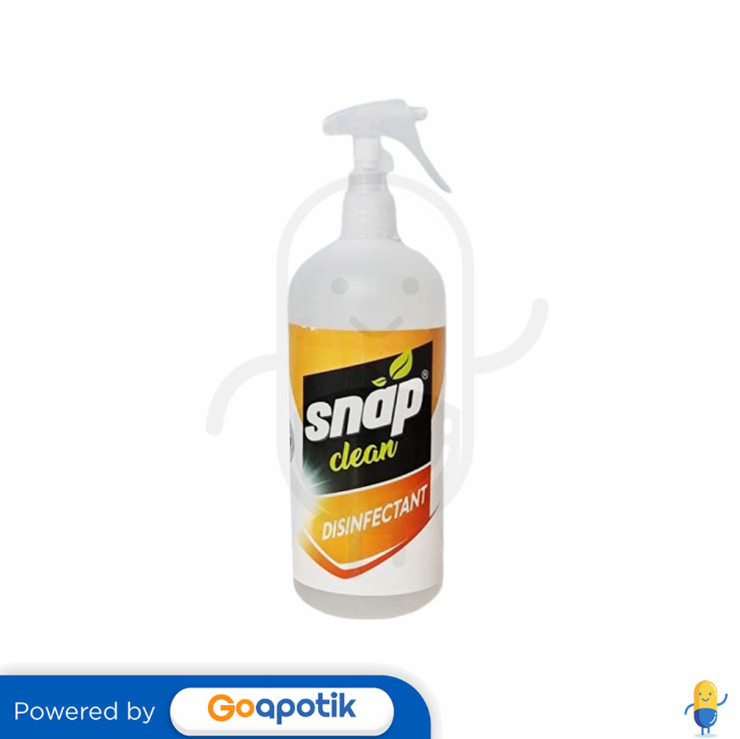 SNAP CLEAN DISINFECTANT SPRAY 500 ML Kegunaan, Efek Samping, Dosis dan Aturan Pakai