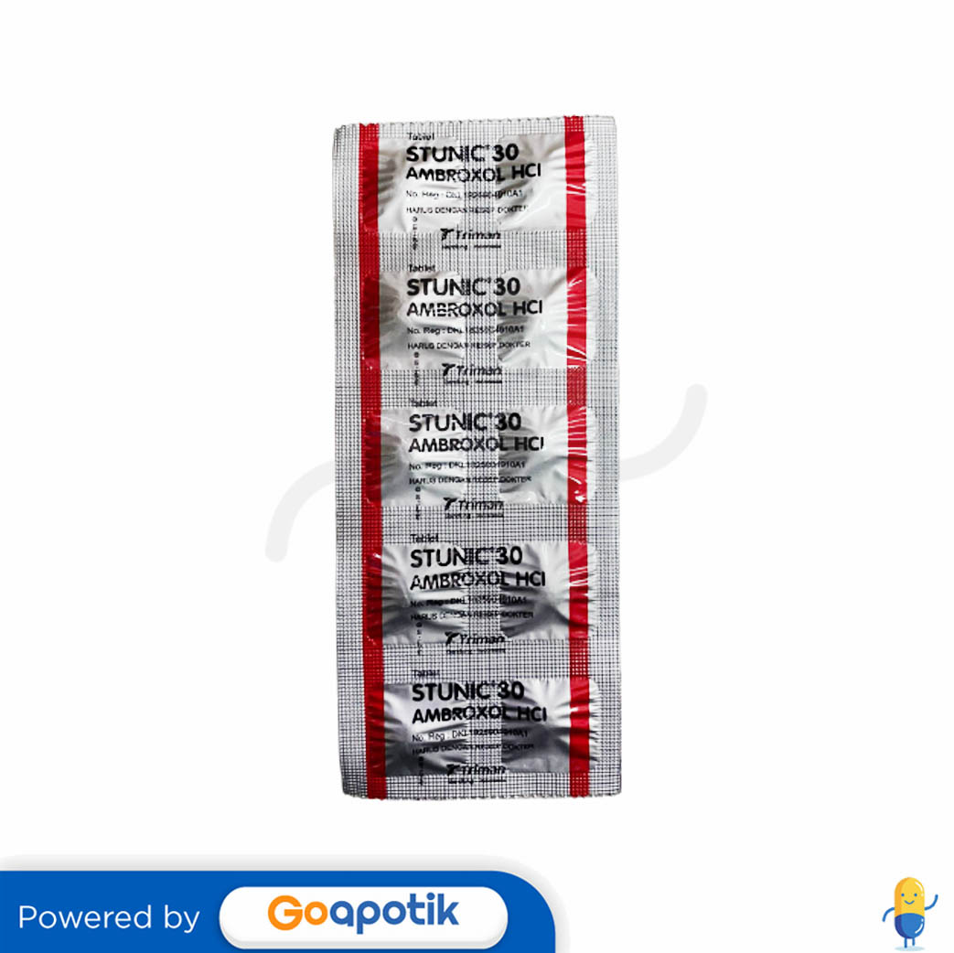 Stunic 30 Mg Strip 10 Tablet Kegunaan Efek Samping Dosis Dan Aturan Pakai 0731