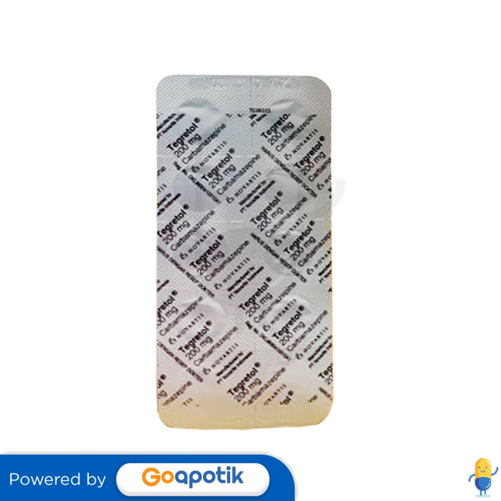 TEGRETOL 200 MG STRIP 10 TABLET Kegunaan, Efek Samping, Dosis dan