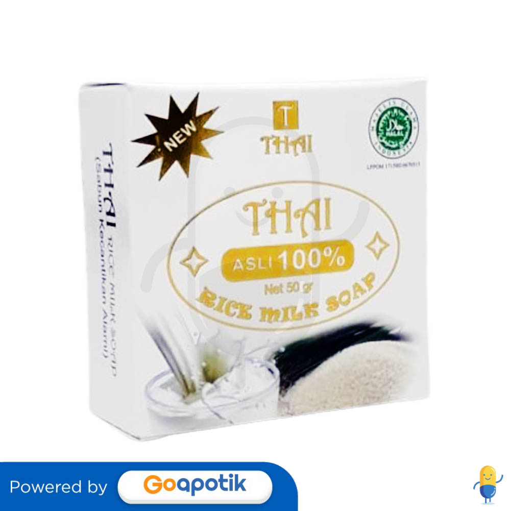 THAI RICE MILK SOAP 50 GRAM Kegunaan, Efek Samping, Dosis dan Aturan