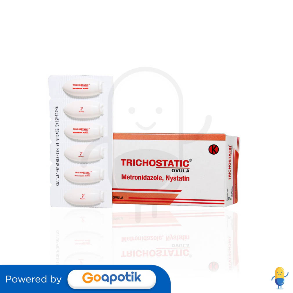 TRICHOSTATIC BOX 6 OVULA Kegunaan Efek Samping Dosis Dan Aturan Pakai