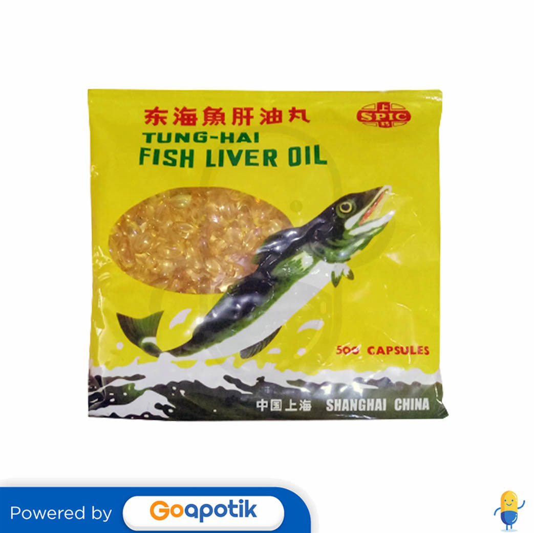 TUNG HAI FISH LIVER OIL PACK 500 KAPSUL Kegunaan, Efek Samping, Dosis
