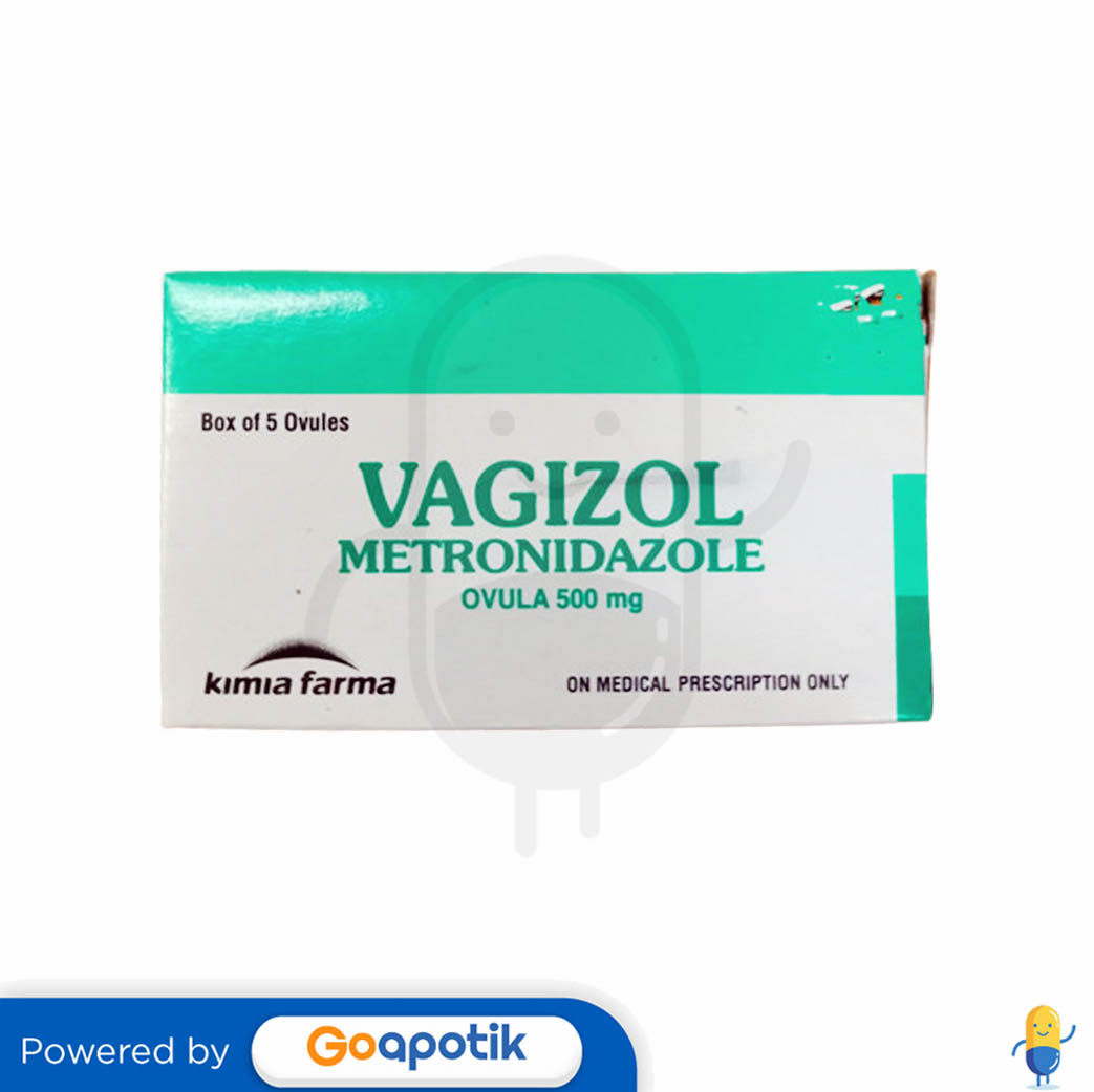 VAGIZOL 500 MG BOX 5 OVULA Kegunaan Efek Samping Dosis Dan Aturan Pakai
