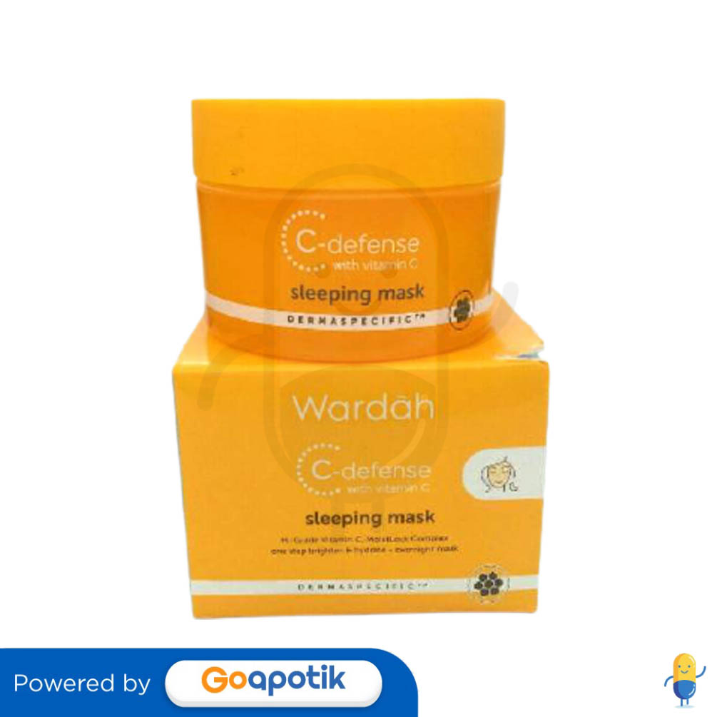 Ulasan Produk WARDAH CDEFENSE SLEEPING MASK 30 GRAM POT