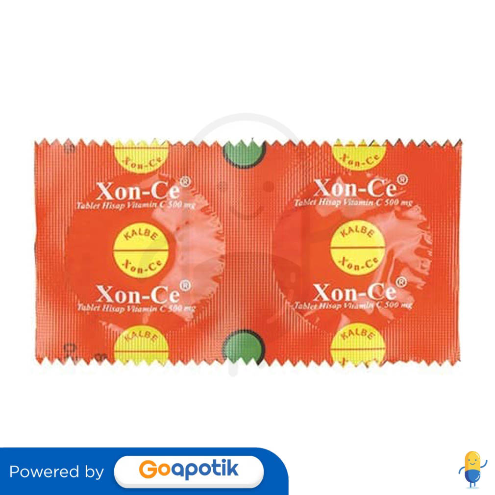 XONCE VIT C 500 MG STRIP 2 TABLET Kegunaan, Efek Samping, Dosis dan