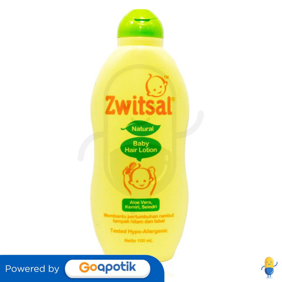 ZWITSAL HAIR LOTION CLASSIC 100 ML BOTOL Kegunaan, Efek Samping