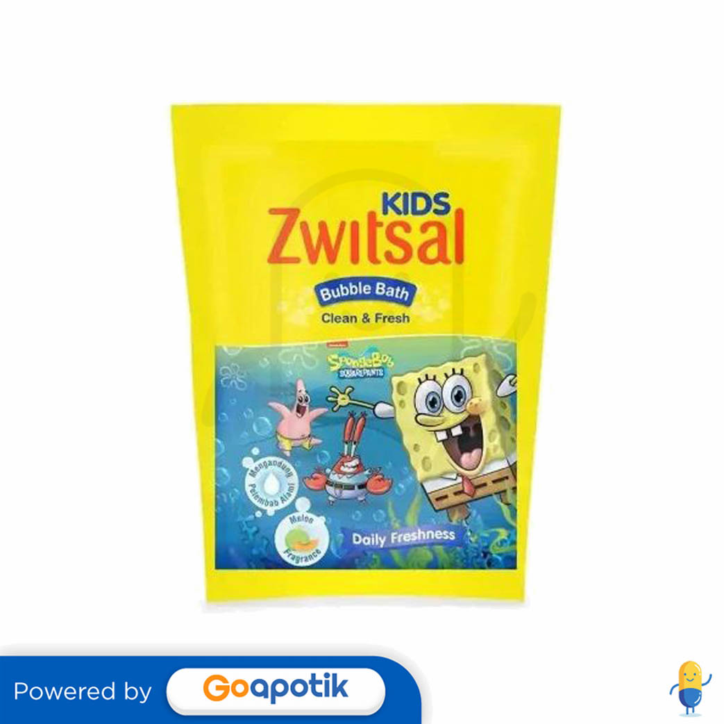ZWITSAL KIDS BUBBLE BATH CLEAN & FRESH 250 ML POUCH Kegunaan, Efek