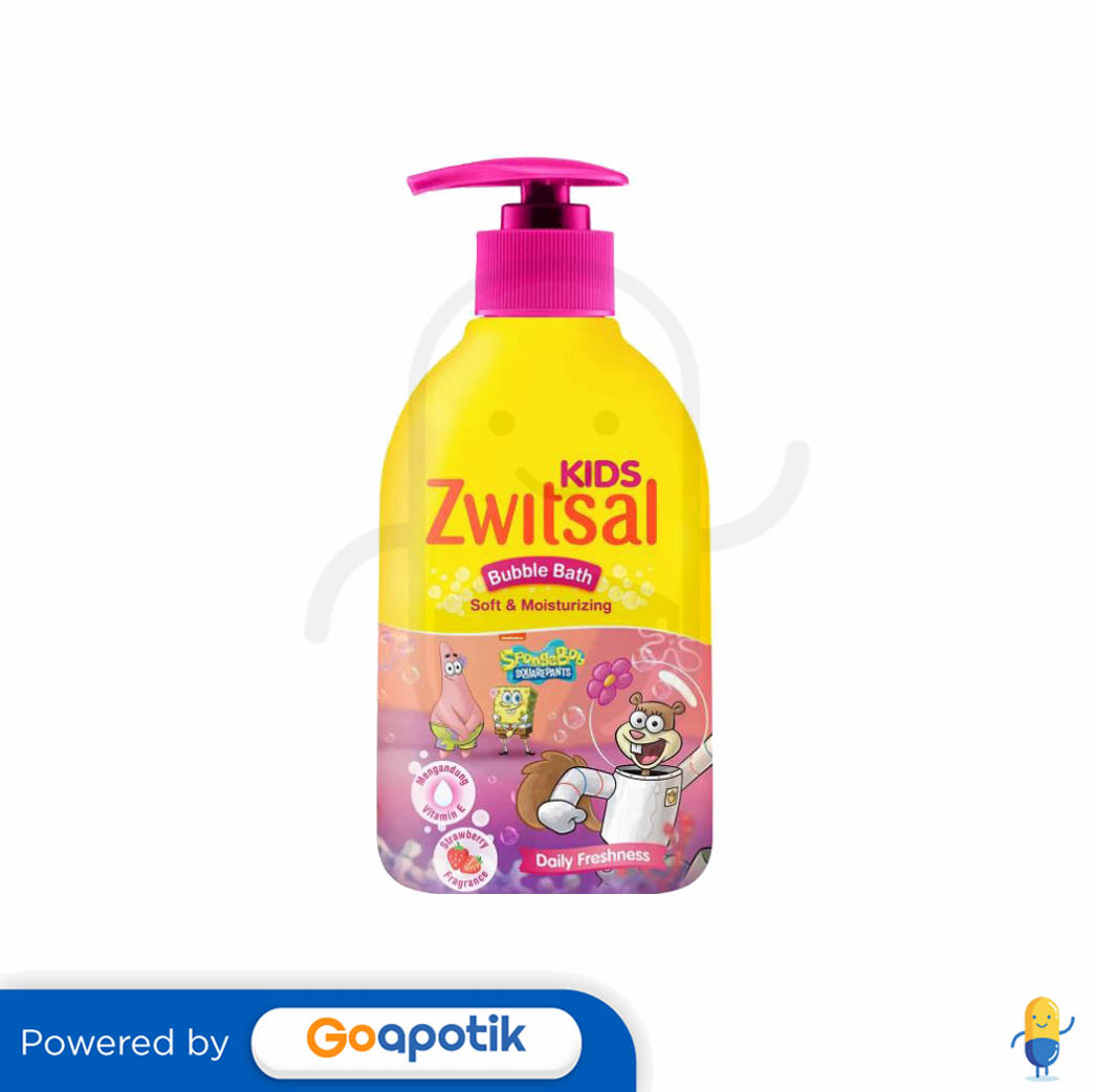 ZWITSAL KIDS BUBBLE BATH SOFT & MOISTURIZER 280 ML BOTOL PUMP